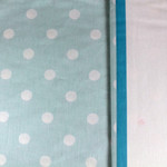 Постельное белье Ozdilek RANFORCE POLKA хлопковый ранфорс бирюзовый 1,5 спальный, фото, фотография