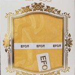 Скатерть прямоугольная Efor POLY жаккард жёлтый 160х300, фото, фотография