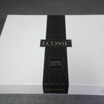 Постельное белье Ecosse SATIN BLANCA хлопковый сатин чёрный семейный, фото, фотография