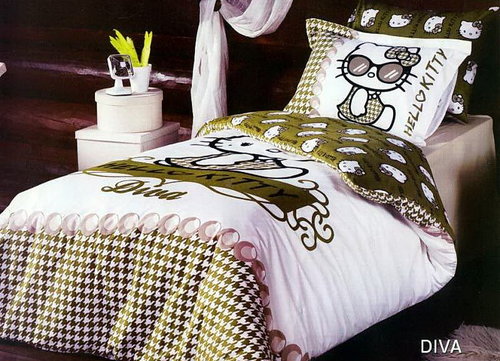 Постельное белье Virginia Secret Hello Kitty Diva 1,5 спальный, фото, фотография