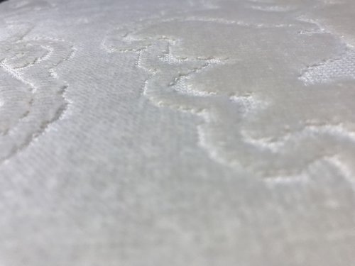 Летнее постельное белье с велюровым покрывалом Pupilla SOPHIA хлопок кремовый евро, фото, фотография