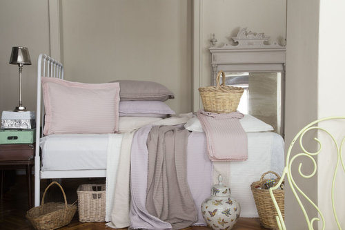 Вафельная простыня для укрывания Pupilla DALI хлопок бежевый 220х240, фото, фотография