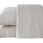 Вафельная простыня для укрывания Pupilla DALI хлопок бежевый 220х240, фото, фотография