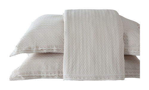 Вафельная простыня для укрывания Pupilla DALI хлопок бежевый 220х240, фото, фотография