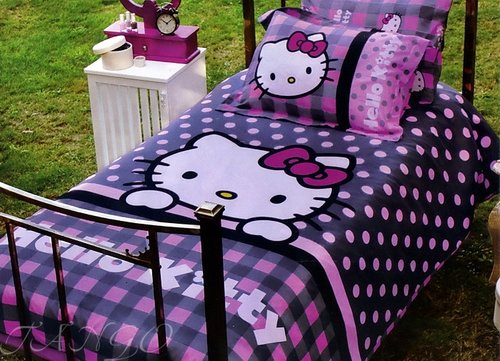Постельное белье Virginia Secret Hello Kitty Style 1,5 спальный, фото, фотография