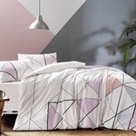 Комплект подросткового постельного белья TAC MARVEL хлопковый ранфорс пудра 1,5 спальный, фото, фотография