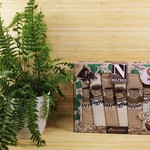 Подарочный набор кухонных полотенец Nilteks SATIN хлопковая вафля кофе 50*70(6), фото, фотография