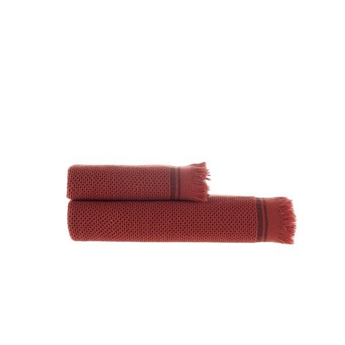 Пештемаль (полотенце, парео) Buldans PARGA хлопок бордовый 80х160, фото, фотография