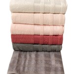 Набор полотенец для ванной 6 шт. Miss Cotton VERA хлопковая махра 70х140, фото, фотография