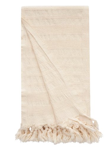 Полотенце пештемаль для пляжа, сауны, бани Begonville BEACON хлопок natural 90х180, фото, фотография