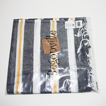 Полотенце пештемаль для пляжа, сауны, бани Begonville BREEZE BERYL хлопок black 90х180, фото, фотография