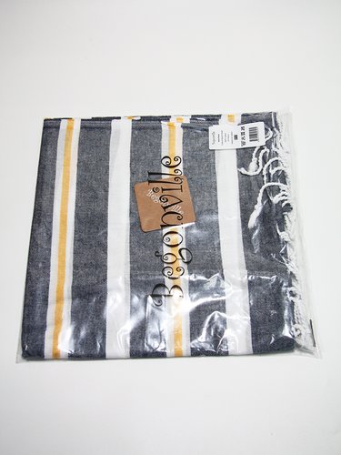 Полотенце пештемаль для пляжа, сауны, бани Begonville BREEZE BERYL хлопок black 90х180, фото, фотография