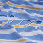 Полотенце пештемаль для пляжа, сауны, бани Begonville BREEZE BERYL хлопок blue 90х180, фото, фотография