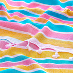 Полотенце пештемаль для пляжа, сауны, бани Begonville BREEZE DILAN хлопок sunny 90х180, фото, фотография