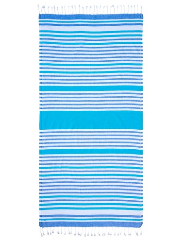 Полотенце пештемаль для пляжа, сауны, бани Begonville BREEZE HALI хлопок blues 90х180, фото, фотография