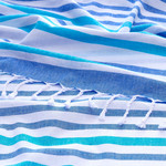 Полотенце пештемаль для пляжа, сауны, бани Begonville BREEZE HALI хлопок blues 90х180, фото, фотография