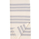 Полотенце пештемаль для пляжа, сауны, бани Begonville BREEZE ZOE хлопок navy 90х180, фото, фотография