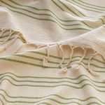 Полотенце пештемаль для пляжа, сауны, бани Begonville BREEZE ZOE хлопок olive 90х180, фото, фотография