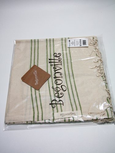 Полотенце пештемаль для пляжа, сауны, бани Begonville BREEZE ZOE хлопок olive 90х180, фото, фотография