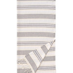 Полотенце пештемаль для пляжа, сауны, бани Begonville BREEZE LOU хлопок black 90х180, фото, фотография