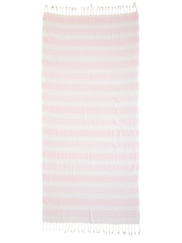 Полотенце пештемаль для пляжа, сауны, бани Begonville BREEZE LOU хлопок pink 90х180, фото, фотография