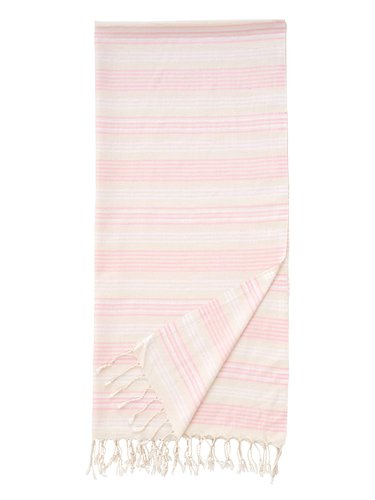 Полотенце пештемаль для пляжа, сауны, бани Begonville BREEZE LOU хлопок pink 90х180, фото, фотография