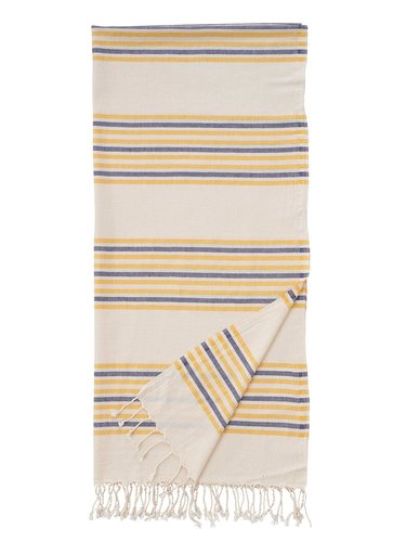 Полотенце пештемаль для пляжа, сауны, бани Begonville BREEZE MIA хлопок navy 90х180, фото, фотография