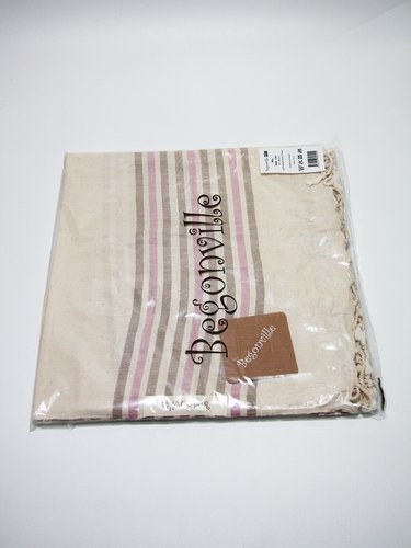 Полотенце пештемаль для пляжа, сауны, бани Begonville BREEZE MIA хлопок lilac 90х180, фото, фотография