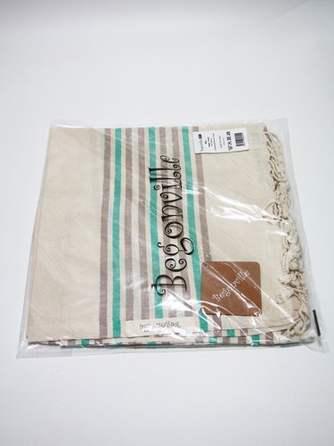 Полотенце пештемаль для пляжа, сауны, бани Begonville BREEZE MIA хлопок green 90х180, фото, фотография