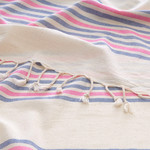 Полотенце пештемаль для пляжа, сауны, бани Begonville BREEZE MIA хлопок denim 90х180, фото, фотография