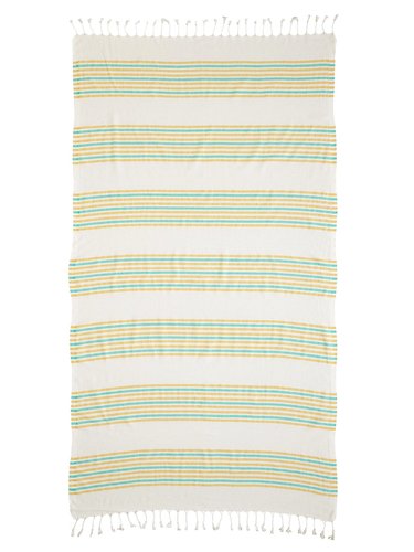 Полотенце пештемаль для пляжа, сауны, бани Begonville BREEZE MIA хлопок lemon 90х180, фото, фотография