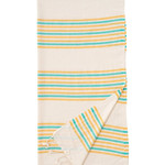 Полотенце пештемаль для пляжа, сауны, бани Begonville BREEZE MIA хлопок lemon 90х180, фото, фотография