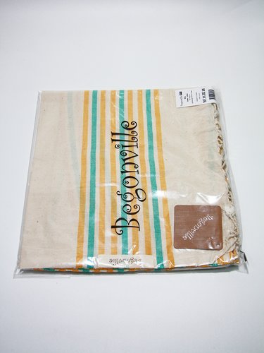 Полотенце пештемаль для пляжа, сауны, бани Begonville BREEZE MIA хлопок lemon 90х180, фото, фотография