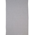 Полотенце пештемаль для пляжа, сауны, бани Begonville BREEZE EMILIA хлопок black 90х180, фото, фотография