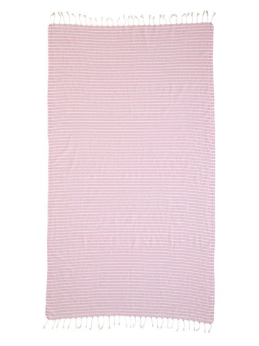 Полотенце пештемаль для пляжа, сауны, бани Begonville BREEZE EMILIA хлопок pink 90х180, фото, фотография