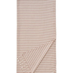 Полотенце пештемаль для пляжа, сауны, бани Begonville BREEZE EMILIA хлопок beige 90х180, фото, фотография