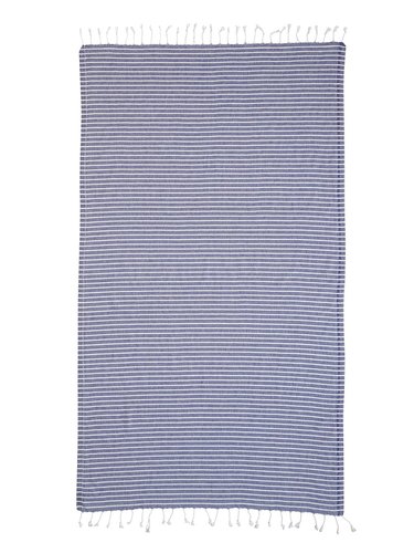 Полотенце пештемаль для пляжа, сауны, бани Begonville BREEZE EMILIA хлопок navy 90х180, фото, фотография
