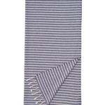 Полотенце пештемаль для пляжа, сауны, бани Begonville BREEZE EMILIA хлопок navy 90х180, фото, фотография