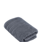 Полотенце для ванной Karna KOLMAR хлопковая махра тёмно-серый 70х140, фото, фотография