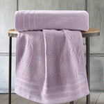 Полотенце для ванной Karna NEVA хлопковая махра светло-лавандовый 70х140, фото, фотография