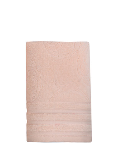 Полотенце для ванной Karna NEVA хлопковая махра пудра 70х140, фото, фотография
