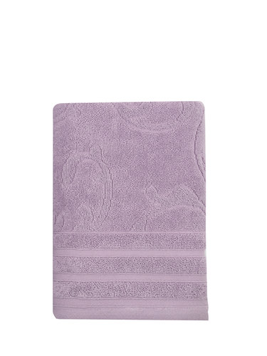 Полотенце для ванной Karna NEVA хлопковая махра сиреневый 70х140, фото, фотография