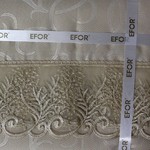 Скатерть прямоугольная Efor MELISA жаккард белый 160х300, фото, фотография