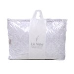 Подушка Le Vele PERLA микроволокно/хлопок кремовый 50х70 800 GSM, фото, фотография