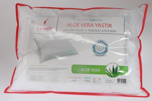Подушка Le Vele ALOE VERA микроволокно/микрофибра 50х70 1000 GSM, фото, фотография