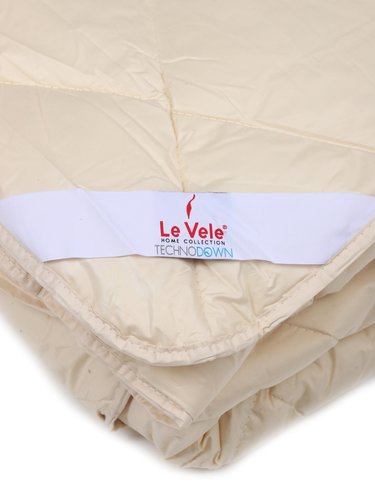 Одеяло Le Vele ELITE COTTON микроволокно/хлопок кремовый 195х215, фото, фотография
