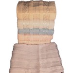Набор полотенец для ванной 6 шт. Miss Cotton AZUR хлопковая махра 70х140, фото, фотография