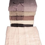 Набор полотенец для ванной 6 шт. Miss Cotton DAISY хлопковая махра 70х140, фото, фотография