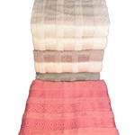 Набор полотенец для ванной 6 шт. Miss Cotton TRIO хлопковая махра 70х140, фото, фотография
