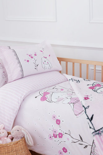 Набор в кроватку для новорожденных с пледом Ozdilek HAPPY LIFE, фото, фотография